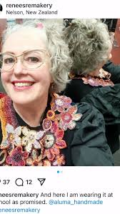 Watch what happened in the Flower Power workshop 🌸 , @reneesremakery  captured her entire journey of bringing her beautiful neckpiece to life  from start to finish during the live sessions 🌼 , The ...