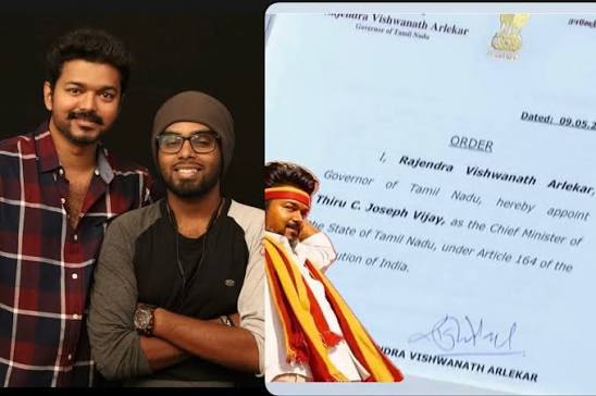 Thiru C JOSEPH VIJAY ( Tamilnadu CM ) 🙏🏻🥹 It's A Personal WIN Anna  @actorvijay !!❤️❤️ Hope you lead Tamil Nadu with wisdom, strength, and  compassion, and bring the change that millions