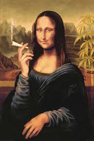 19 Chill Gifts For The Stoner Type Mona Lisa Poster Prints Mona Lisa Parody