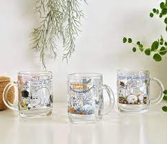 moomin ムーミン コミックス マグ 235ml ブラック ブラウン ネイビー マグカップ マグ カップデザイン