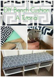 Diy Bench Cushion A Tutorial Lemons Lavender Laundry Diy Bench Cushion Diy Bench Bench Seat Cushion