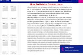 Do you get unlimited unlocks on course hero? How To Unblur Course Hero On Iphone