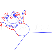 All these santa coloring pages are free and can be printed in seconds from your computer. How To Draw Angelina Ballerina Coloring Page Trace Drawing