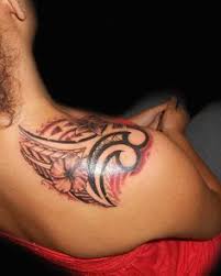Globalization, tourism, timing, artistic, spiritual, balinese, creative, tradition, demand, tattoos. Tattoos On Girls Tribal Tattoos For Women Tribal Shoulder Tattoos Girl Shoulder Tattoos