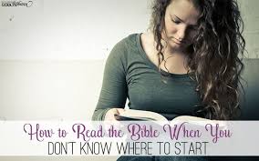 I've read through the bible several times by now. How To Read The Bible Easy Instructions For Beginners