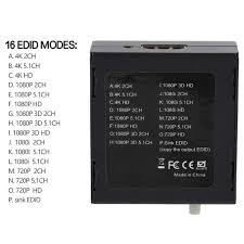 Maybe you would like to learn more about one of these? Buy Hdmi Edid Feeader Edid Manager Emulator Support 4k Cec 1 4v Hdmi Cable Up To 10m Distance Online In Indonesia B07mz69d1h