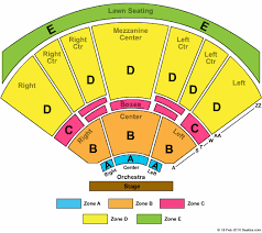 48 Explanatory Seating Chart For Verizon Wireless Amphitheater