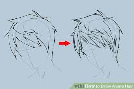 How To Draw Anime Hair How To Draw Anime Hair Anime Hair Manga Drawing
