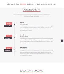 This Resume And Cv Joomla Theme Comes With A Filterable