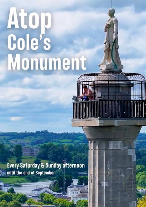 📍Cole's Monument Cole's Monument, which stands within Forthill Park in Enniskillen and is one of the most prominent landmarks in the town's skyline. Started in 1845, the monument took twelve years to