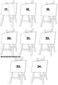 How To Draw An Easel Easy Step By Step Drawing Tutorial For Beginners How To Draw Step By Step Drawing Tutorials Step By Step Drawing Drawing Tutorials For Beginners Drawing Tutorial