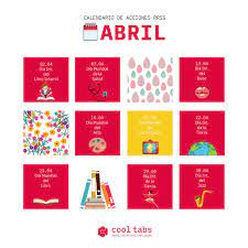 Social Media Calendar Abril Libro Infantil Marketing Digital Marketing