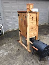 Image 3 Of 5 In Forum Thread Cedar Smokehouse Smoke House Diy Outdoor Smoker Backyard Smokers