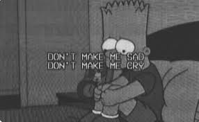 On twitter, casey feigh, a tv writer, talked about how his niece leona. Simpsons Edit Sad Cartoons And Feelings Image 6346895 On Favim Com