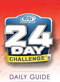 24 Day Challenge Daily Guide This Comes With Your Kit Advocare 24 Day Challenge Advocare Challenge Advocare
