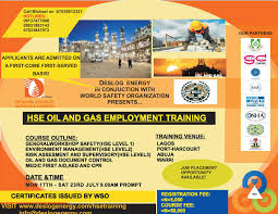 Oil And Gas Industry Employment Requirement Hse 1 Nigerian Industry Entry Level Requirement Hse 1 2 International Recruitmen Oil And Gas Gas Industry Train
