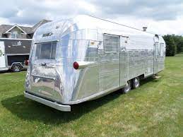 Used airstream for sale & salvage auction. 1959 Streamline Travel Trailer 26 Feet Used Cars Trailer Home Retro Caravan