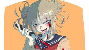 Anime, anime girls, simple, simple background, glitch art, vhs. Himiko Toga 1080p 2k 4k 5k Hd Wallpapers Free Download Wallpaper Flare