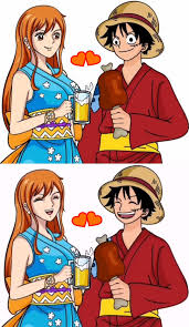 Luffy and nami, two complete strangers, learn to love each other through their arranged marriage. Pin By Strawhats Queen On Luffy X Nami One Piece Luffy One Piece Anime One Piece Nami