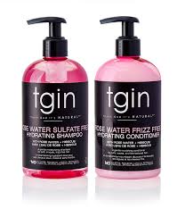 Coconut oil contains essential fats that may help reduce hair damage. Buy Tgin Rose Water Shampoo Conditioner Duo For Natural Hair Dry Hair Curls Waves Low Porosity Hair Fine Hair Online In Indonesia B08bvwsbgx