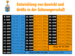 38 Ssw Gewicht Baby Tabelle