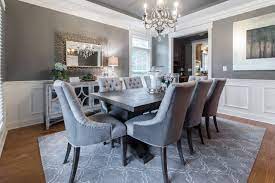 Behr has gray dining room paint colors to accent any style you want to feature in your home. Silvery Gray Dining Room Transitional Dining Room Chicago By Leslie Hutchison Interiors Llc Houzz