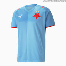 Arsenal are into the europa league semifinals after a runaway win over slavia prague in their quarterfinal. Slavia Praha 21 22 Home Away Kits Released Footy Headlines