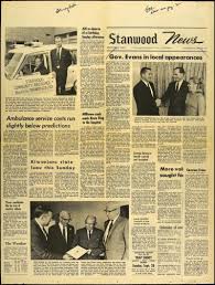 Even after the end of his governorship evans remained politically active. View Record Governor Daniel J Evans Scrapbook 19 July Dec 1969 Evansscrpbk 1969 Jul Dec P114 B 01 Washington State Archives Digital Archives