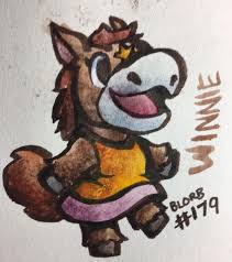 So my 60 year old dad plays animal crossing with me. Daily Villager Until Nh Releases Day 179 Winnie Animalcrossing