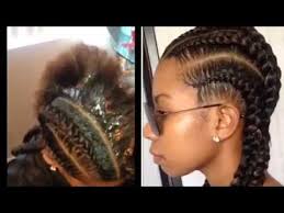 Easy to do and simple to cornrows that go straight back and down the head have always been fashionable. What Products To Use For Straight Back Braids By Styles By Jazae Youtube