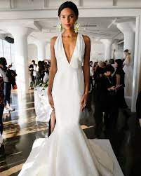 Marchesa Spring 2017 Wedding Dress Collection Fitted Wedding Dress Wedding Dresses Halter Wedding Dress