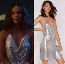 Meanwhile, amenadiel cleans up the club, and linda mothers a genius. Lucifer Season 5 Episode 1 Mazikeen S Chain Cowl Dress Shop Your Tv