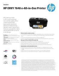 Check spelling or type a new query. Hp Envy 7640 E All In Manualzz