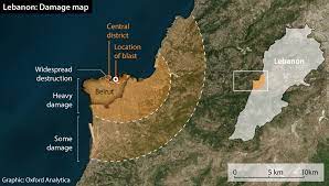 Before the explosion, the port of beirut operated flawlessly with seven main cluster areas that can be seen in the operation map: Beirut Blast Could Bring Hunger Disease And Fury Oxford Analytica Daily Brief