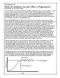 Worksheets are name limiting factors work, limiting factors foldable work name period use the, lesson limiting factors of the, limiting factors graphing activity key, name toc population and limiting factors, what limits your species, ecology curriculum ms biosphere. How Do Limiting Factors Affect A Population By Biology Buff Tpt