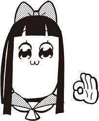 Download Pop Team Epic Ok Full Size Png Image Pngkit