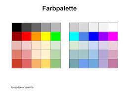 Farbepaletten Fur Fassadenfarben Farbpalette Palette Fassadenfarbe