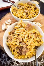 Beef Stroganoff Ninja Foodi Recipe Recipe Beef Stroganoff Recipes Beef Recipes
