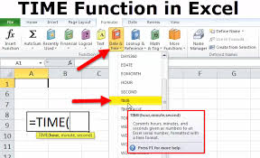 Time In Excel Formula Examples How To Use Time Function
