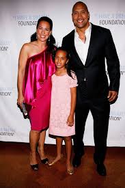With dwayne johnson, seann william scott, rosario dawson, christopher walken. Cute Pictures Of Dwayne Johnson And His Blended Family Popsugar Celebrity