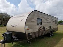 Maybe you would like to learn more about one of these? 2017 Used Forest River Cherokee Grey Wolf 22rr Toy Hauler In Florida Fl
