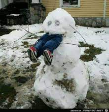 Iglu, schneemann und eisskulpturen bauen: Ich Wollte Doch Nur Einen Schneemann Bauen