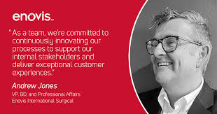 💼 #Enovis Leadership Spotlight: Andrew Jones As the lead for Professional  Affairs in International Surgical, Andrew plays a key role in shaping  global #healthcare professional management. Working closely with the U.S.  team,