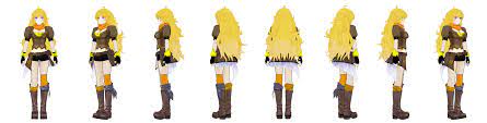Yang Turnaround Copy Png Rwby Cosplay Rwby Rwby Yang
