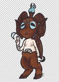 baphomet drawing cartoon others miscellaneous mammal cat like mammal png klipartz baphomet drawing cartoon others