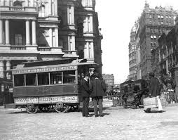 1900 Nyc Post Office With Trolley New York City Vintage New York Old Pictures