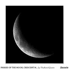 Phases Of The Moon Crescent Moon Photo 5 Of 5 Poster Zazzle Com In 2020 Moon Photography Moonlight Moon Photography Moon Art