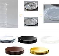 Sealed Clear Pet Plastic Food Jar - Creative Package