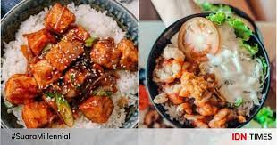 Rice bowl awalnya hanya terkenal di negeri sakura jepang. 5 Resep Rice Bowl Yang Praktis Cocok Buat Bekal Ke Kantor Atau Kampus