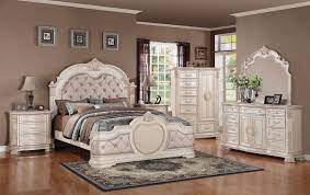 The bed seat has another function, which is to store items. Infinity Panel Bedroom Set Antique White Vintage Bedroom Furniture Antique Bedroom Set Antique White Bedroom Furniture